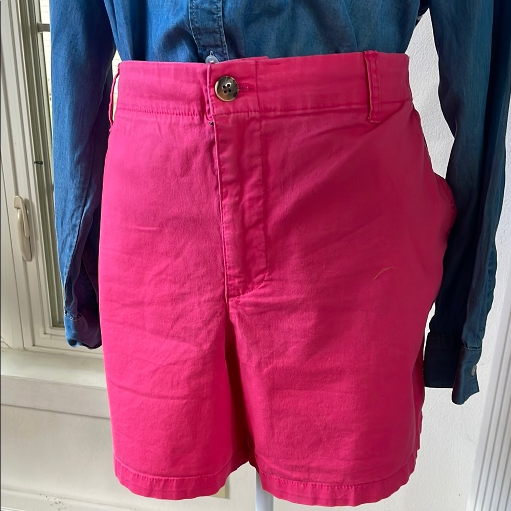 Women’s Hot Pink Cotton Shorts